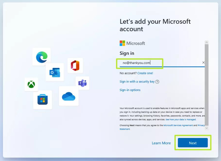 Windows 11 kurulum