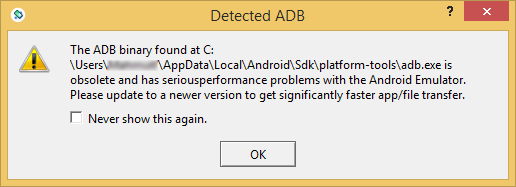 The ADM Binary Found