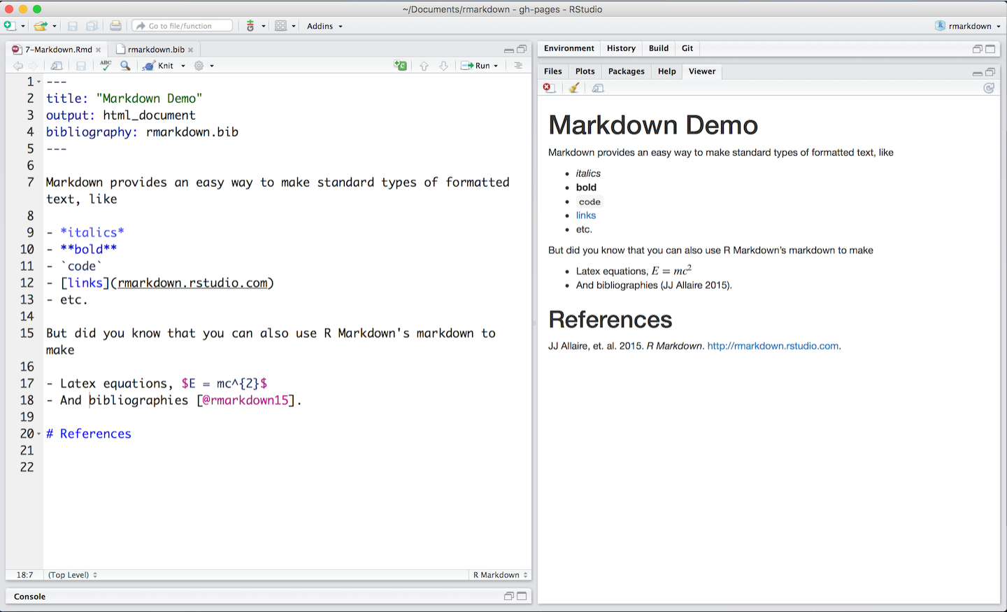 Markdown 